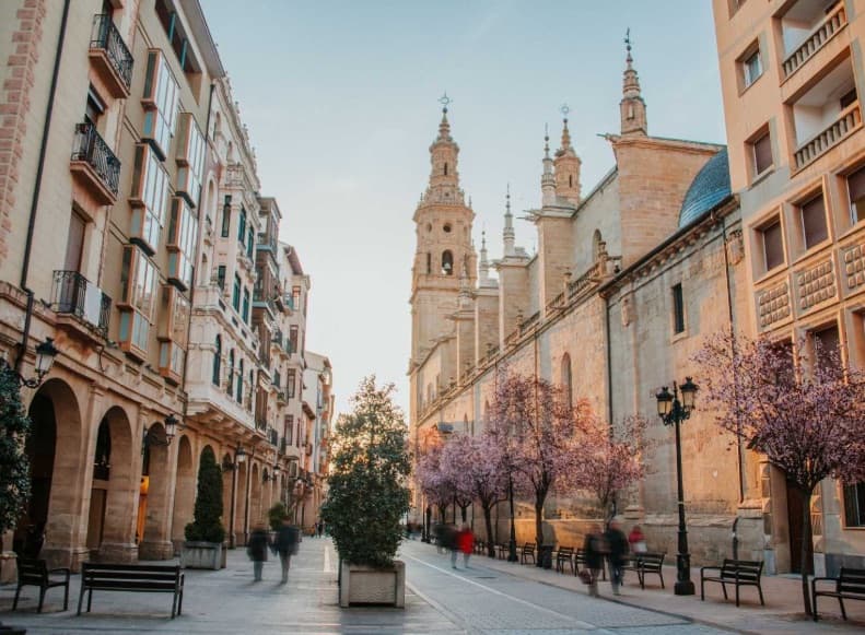 Los Arcos to Logroño